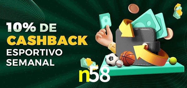 10% de bônus de cashback na n58